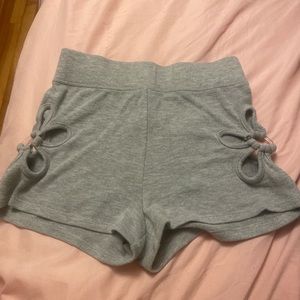 Forever 21 Cutout Mini Shorts